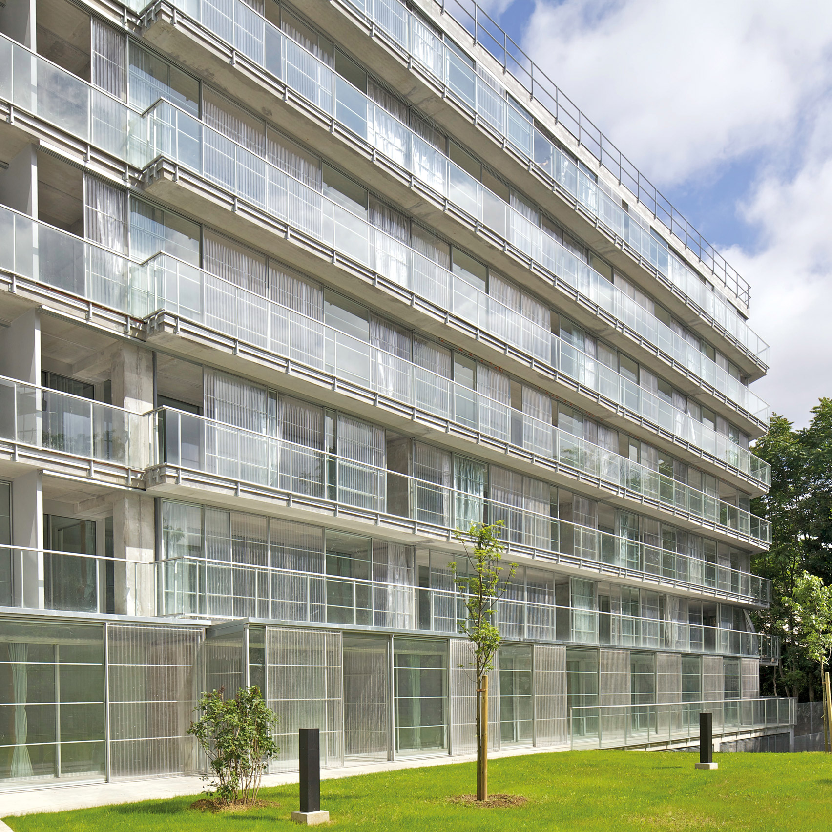 Ourcq-Juare`s Student and Social Housing, 2014